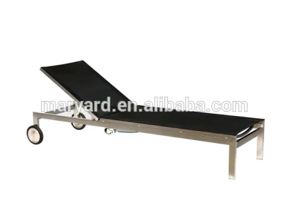 Garden furniture stackable garden sun lounger