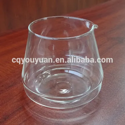 wholesale 700ml customized pyrex glass cooking pot