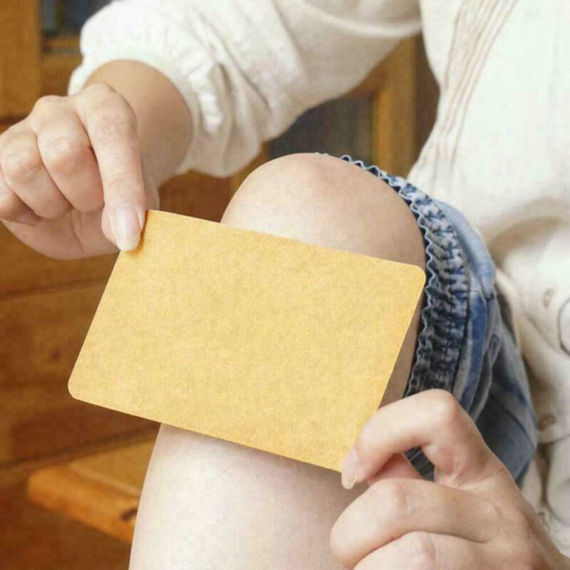 Lymphatic Detox Healing Ginger 10pc Body Neck Knee Pad Pain Relief Swelling Ginger Adhesive Pads Ginger Detox Patch Foot Care