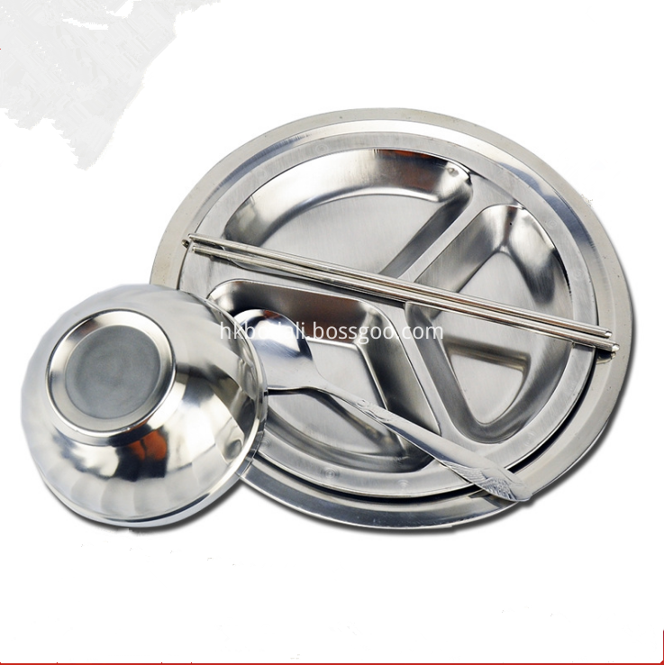 Stainless Steel Round Platelm460