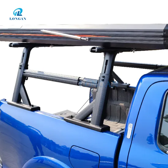 Adjustable Height Truck Bed Rack with Side Rails
