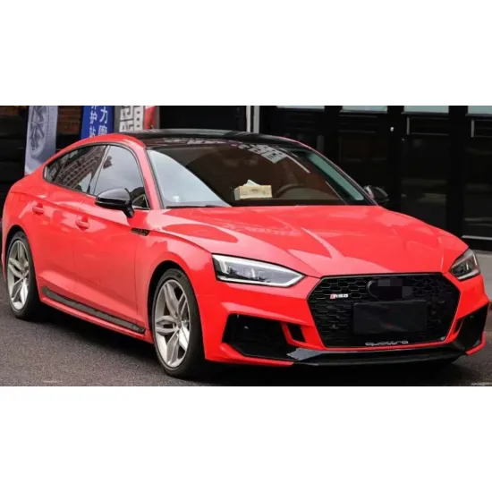 High Quality Audi A5/S5 to RS5 Front Rear Bumper Grille Side Skirts Upgrade Parts 2017-2019