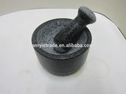 mortar and pestle, stone mortar, marble stone mortar, granite stone mortar