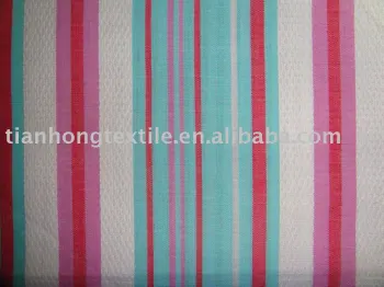 Mercerized Finished Yarn Dyed Cotton Jacquard Cloth