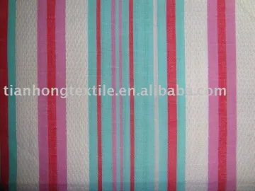 Mercerized Finished Yarn Dyed Cotton Jacquard Cloth