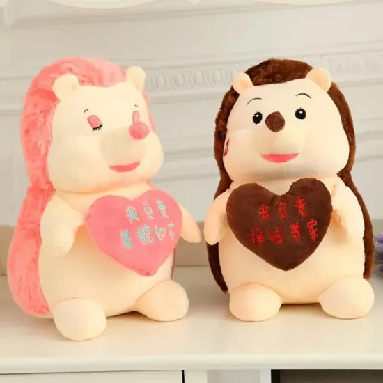 Cheap price stuffed animal baby hedgehog plush toy