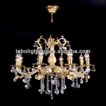 Modern modern crystal chandelier table lamp iron and crystal floor lamp