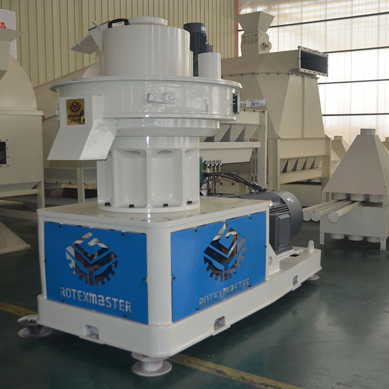 Động cơ dọc cài đặt vòng die pellet mill