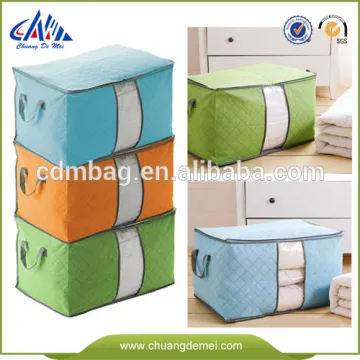 non woven zipper fabric storage box