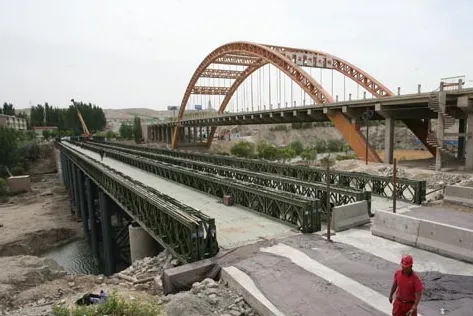 Steel Bailey Railway Bridge