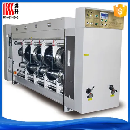 high productive printing grooving die-cutting machinery in Hongsheng BRAND