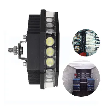 12V LED Work Light - Forklift Headlight for Warehouse Trucks and Containers