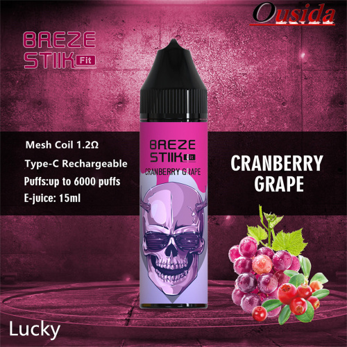 Breze Stiik FIT 6000 Puffs Cloud City UK