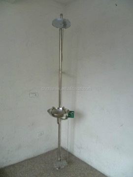 Factory Price Emergency Safety Shower & Eye Wash with Foot Pedal - ISO9000 Certified