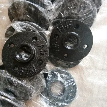 3/4" Malleable Iron Pipe Fittings Floor Flange BSP Threaded