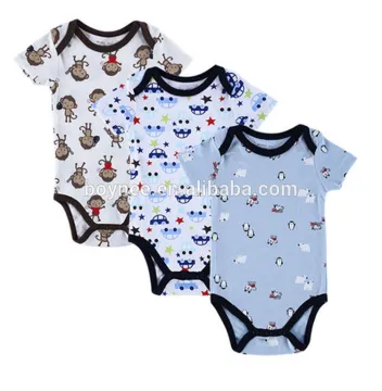 Hot sale soft organic cotton knitted newborn baby romper and custom infant romper