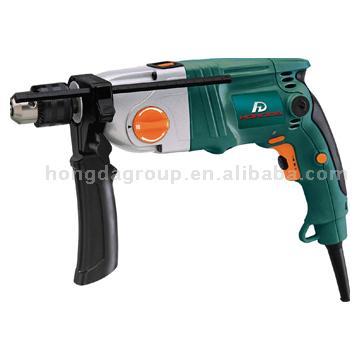 1050w Impact Drill, Mechanical 2-Speed