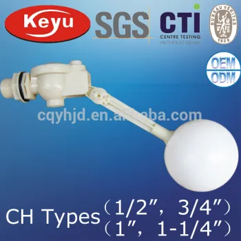 1/2" Inch High Quality PVC Float Valve DN15CH