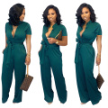Women's Sexy V Neck Jumpsuits