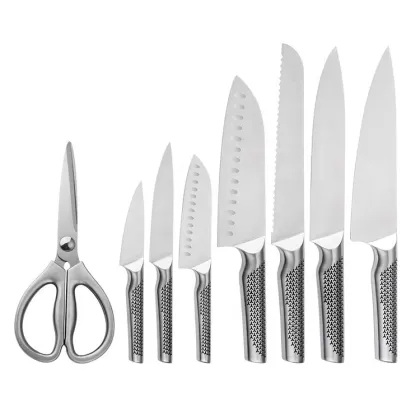 JHY 2024 Stainless Steel Chef Knife Knives Set: The Latest Design in Culinary Tools