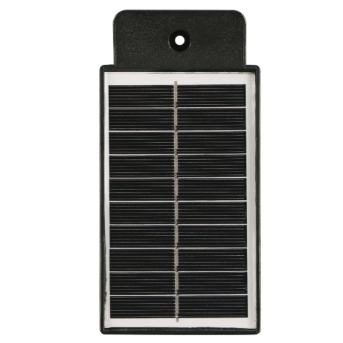 Luz de la cerca solar moderna con diseño triédrico