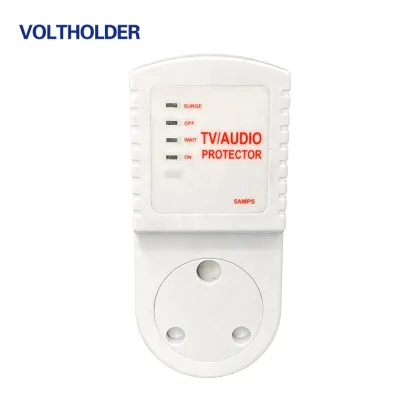 Fully Copper South Africa Plug 220V 5A TV/Audio Protector