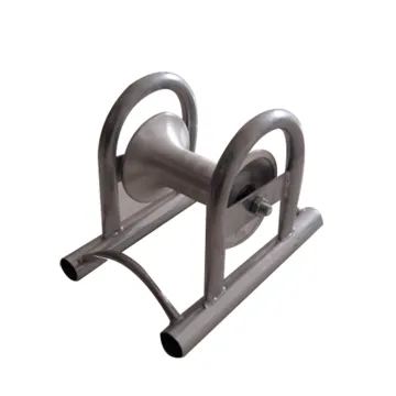 Cable Laying Guide Roller Aluminum Sheaves For Pulling Cable