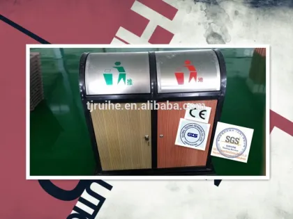 WPC Friendly Environmental Park Garbage Can & Ash-bin