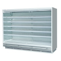 Supermarket fruit and vegetable open display refrigerator