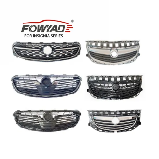 Black ABS Car Front Grilles for Opel Vauxhall Insignia 2008-2013