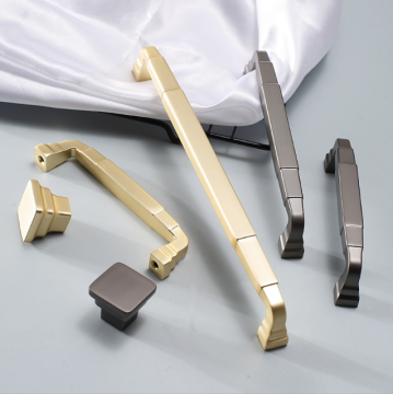 आधुनिक ज्यामितीय जिंक मिश्र धातु कैबिनेट खींचती है