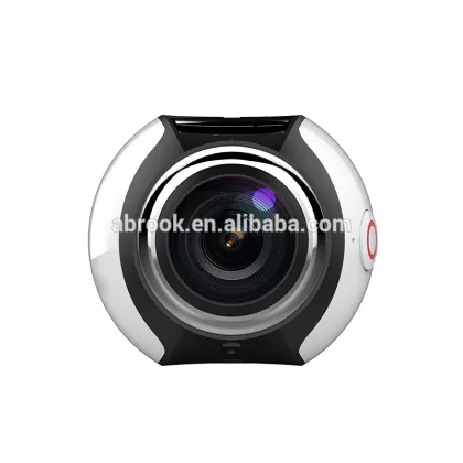 Factory supply 4k VR camera 360 action camera wireless wifi panoramic camera