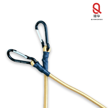 Reinforced Bungee Cords with Reliable Carabiner Clips