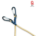 حبال بنجي معززة بمشابك حلقة تسلق موثوقة