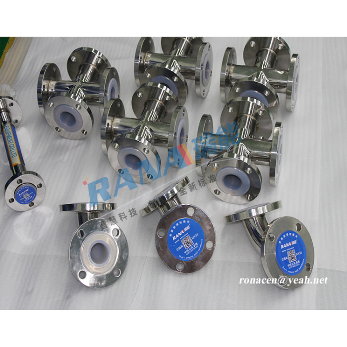 Фланец са сталёвым пакрыццём з PTFE/PFA