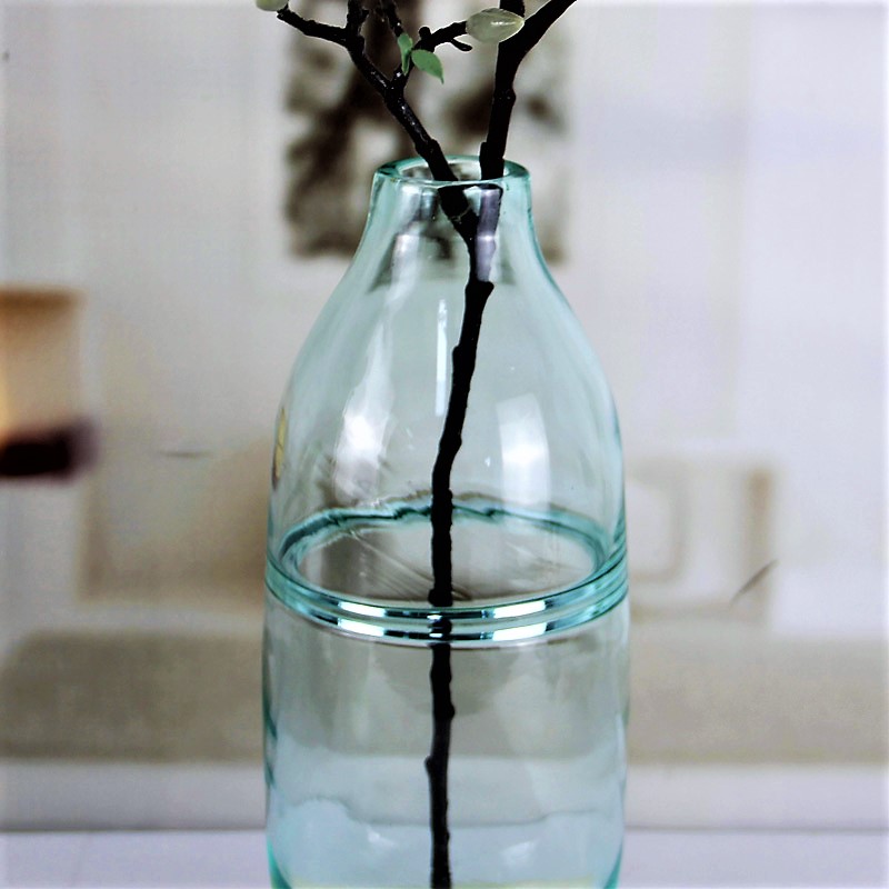 Recycled Bottle Glass Vases