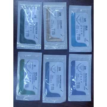 Медицинская нить шовная Хромовый кетгут 3 Метрический