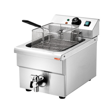 Machine de friteuse à gaz professionnel pour croustilles - prix et dimensions