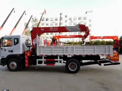 Famous brand palfinger boom crane truck price