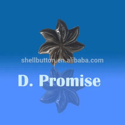 black mother of pearl shell flower shape hairpin,ornately carved hairpin