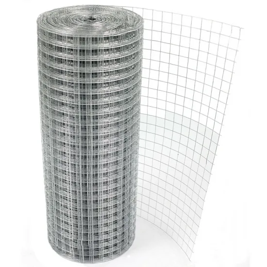 Galvanized Wire Mesh Rolls: 14 Gauge and 16 Gauge for Rabbit Cage Flooring