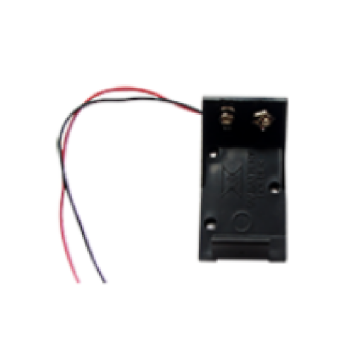 2 bitar AA -batterilhållare/lådor med switch/leads