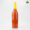 700g botella de vidrio salsa de chile dulce OEM