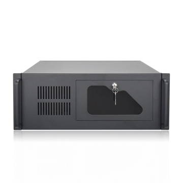 4U هيكل الكمبيوتر الصناعي ATX المحمولة على الرف مع ميزة قابلة للقفل ومروحة التبريد