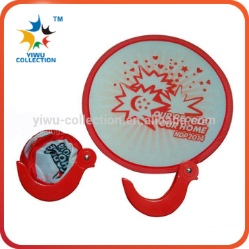 Wholesale customized portable foldable frisbee fan
