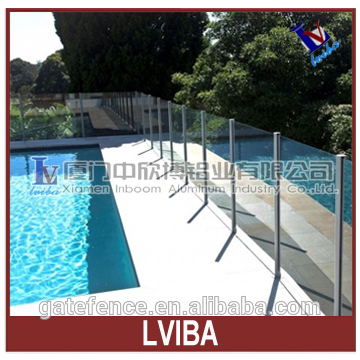 frameless glass fence and outdoor glass fence & tempered glass fence