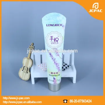 Wholesalers Golden Metal Cap Hand Cream Cosmetic Tubes, Soft PBL Tube