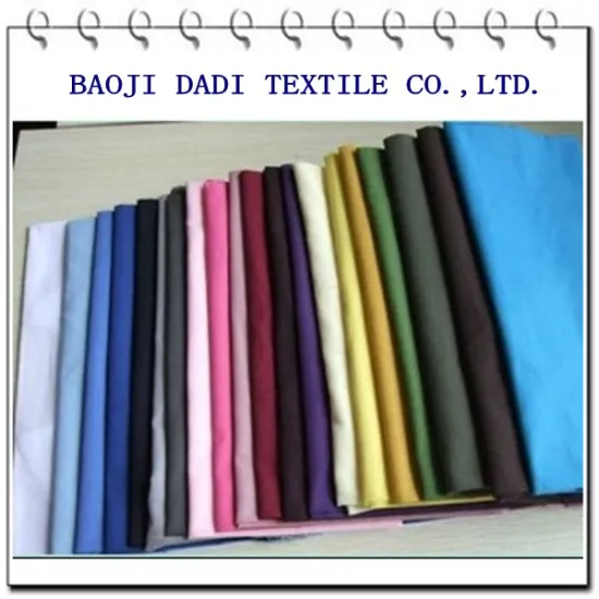 Poplin Dyed Fabric Poly Cotton