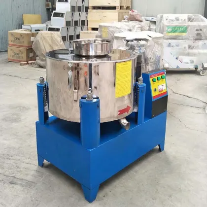 Centrifugal Cooking Oil Filter Machine for Peanut and Sunflower Oil