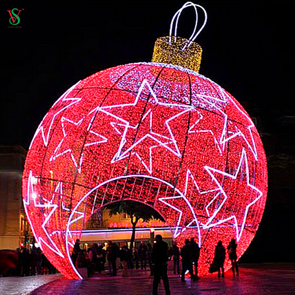 Holiday-Event Outdoor LED Ball Arch Lights